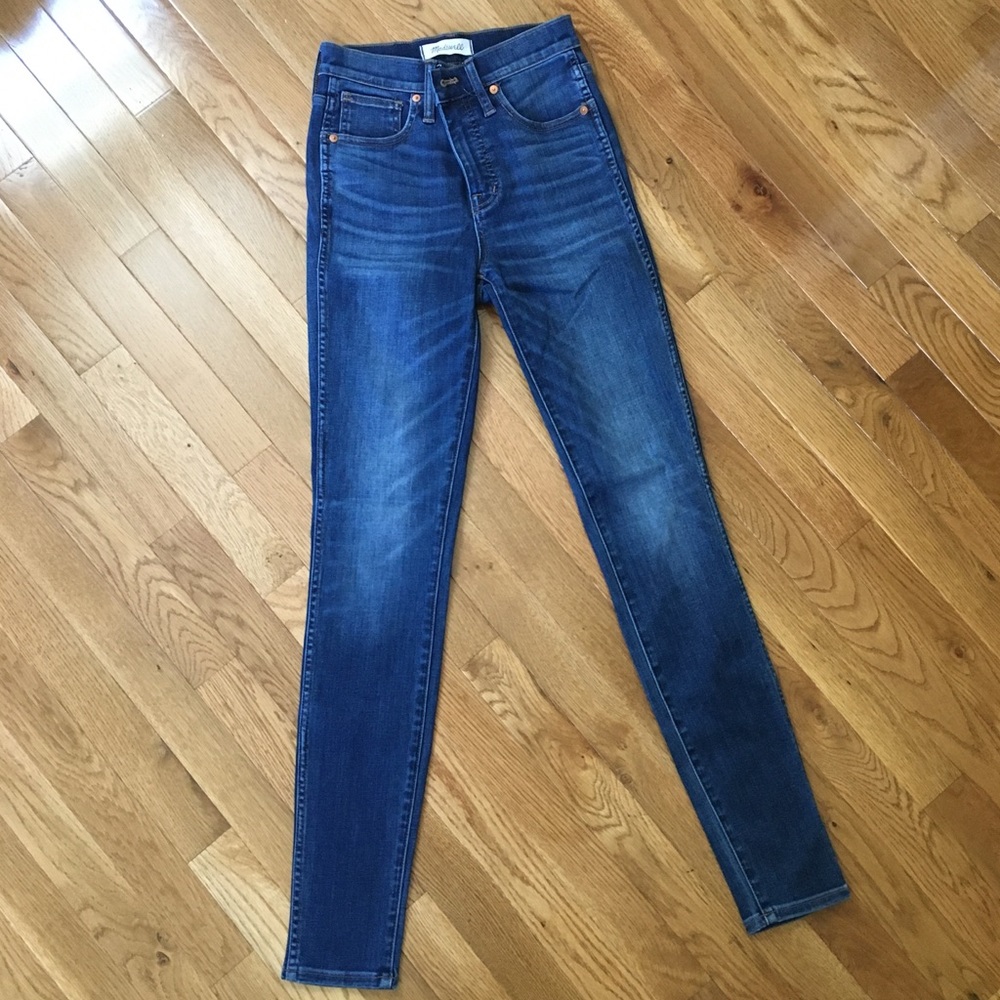 Madewell 10” High Rise Skinny Jeans